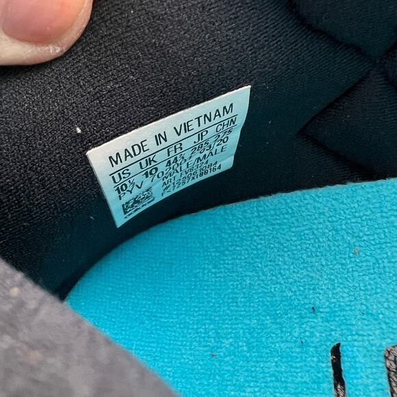 Adidas ultraboost 20 mens 10.5 blue shimmer white signal cyan athletic sneakers - Picture 11 of 11